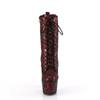 Pleaser - ADORE1040SPF Bottes de plateforme, Pole dance chaussures - Rouge Product image